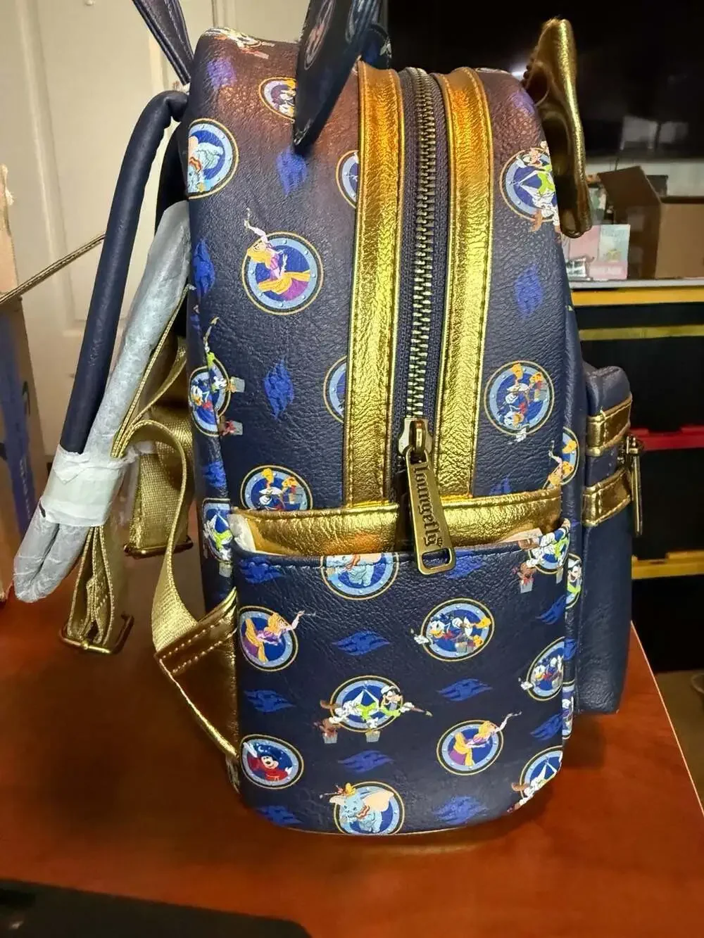 Loungefly Disney Cruise Line Disney Magic Mini Backpack